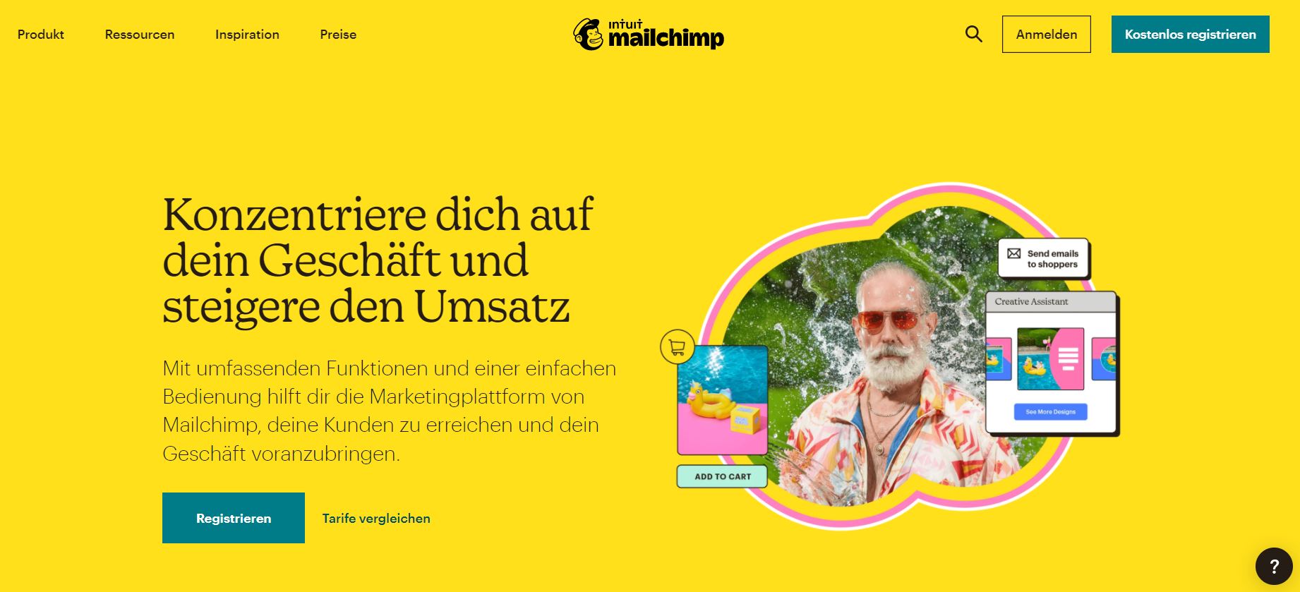 Marketing Tool E-Mail-Marketing Mailchimp Blogartikel StartUp MOM